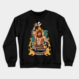 God of Greek mythology - Hephaistos Crewneck Sweatshirt